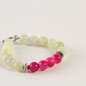 Pink Beads Bracelet